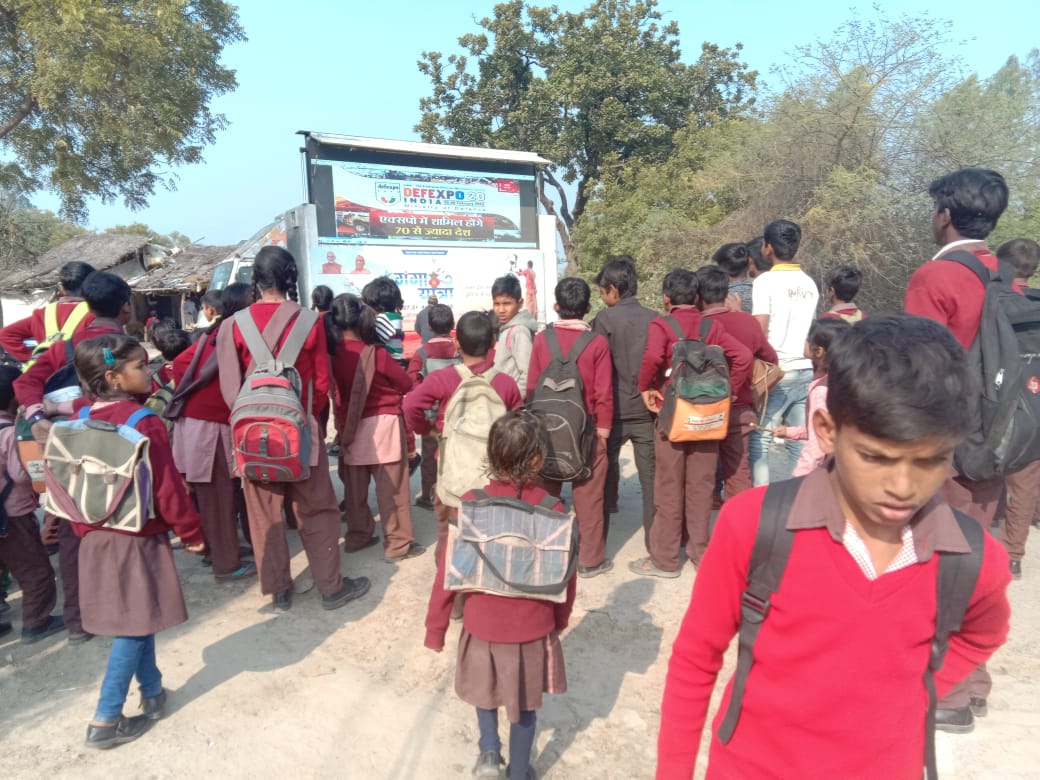 Defence Expo LED Vans Pictures-2