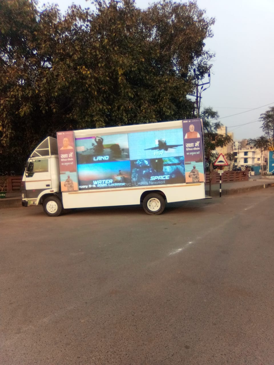 Defence Expo LED Vans Pictures-4