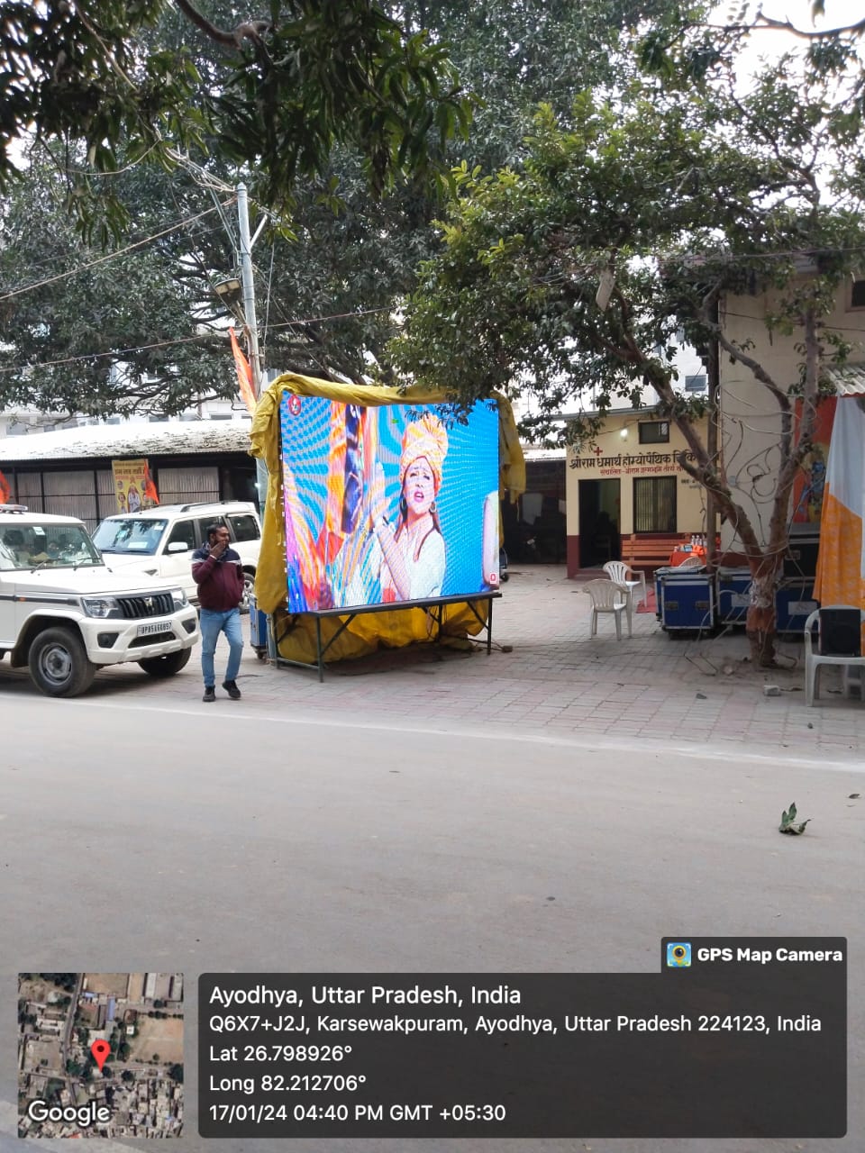 RAM MANDIR PRAN PRATISHTHA-LED SCREEN-11