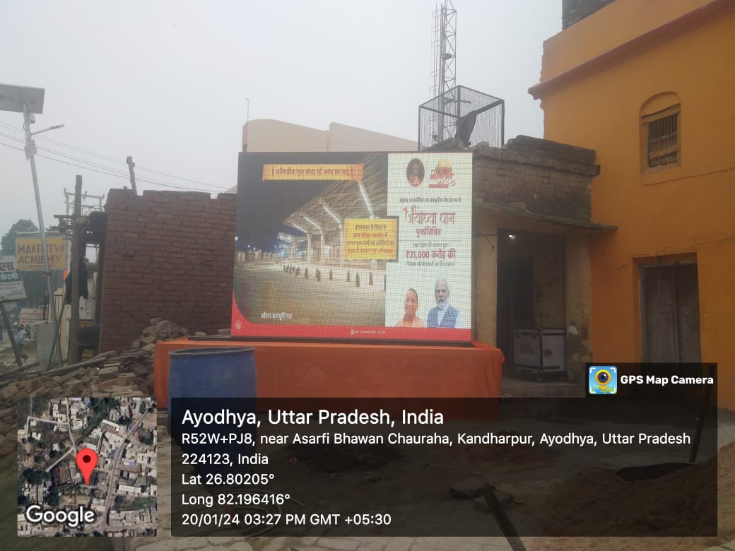 RAM MANDIR PRAN PRATISHTHA-LED SCREEN-13