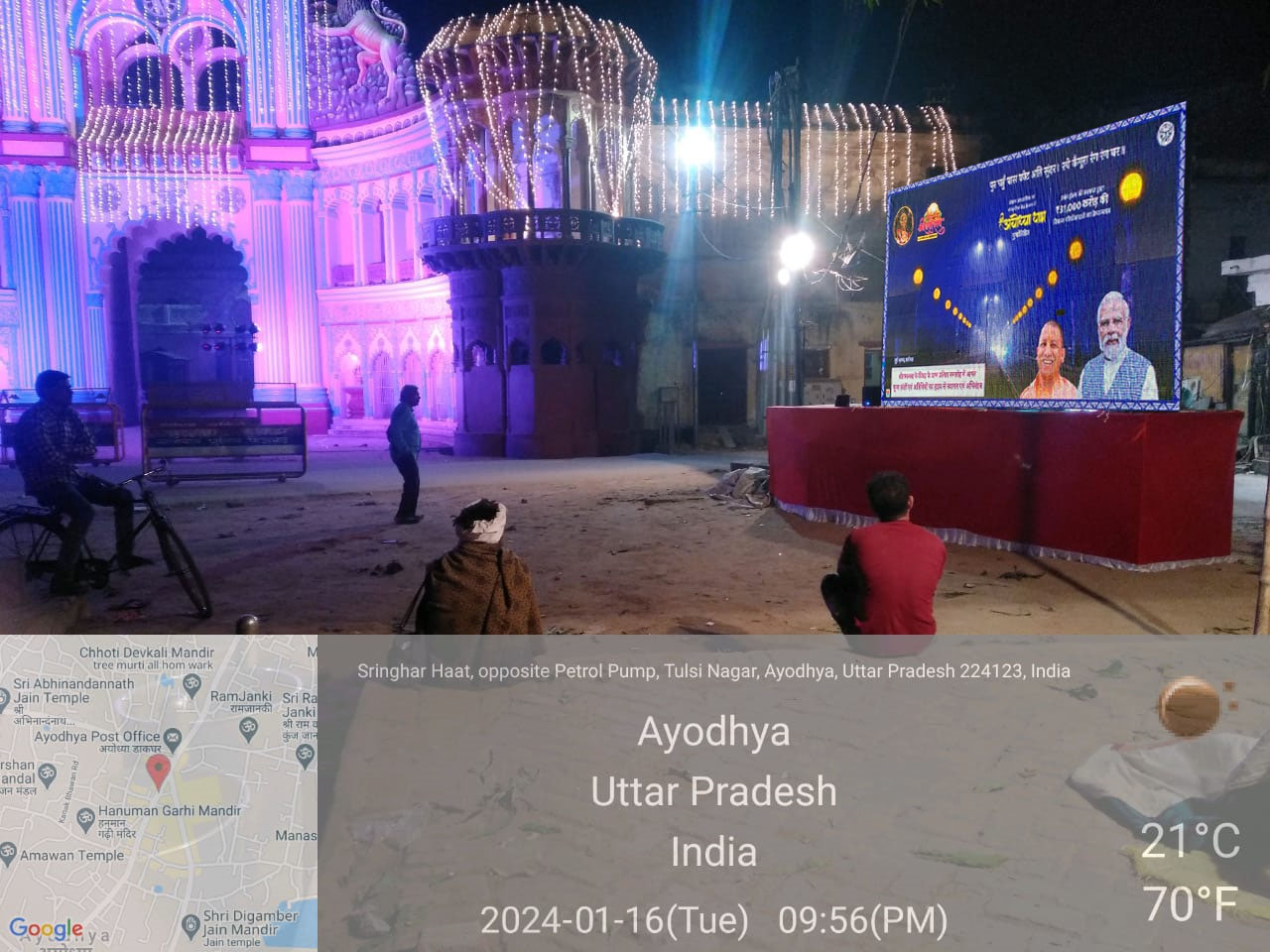 RAM MANDIR PRAN PRATISHTHA-LED SCREEN-2